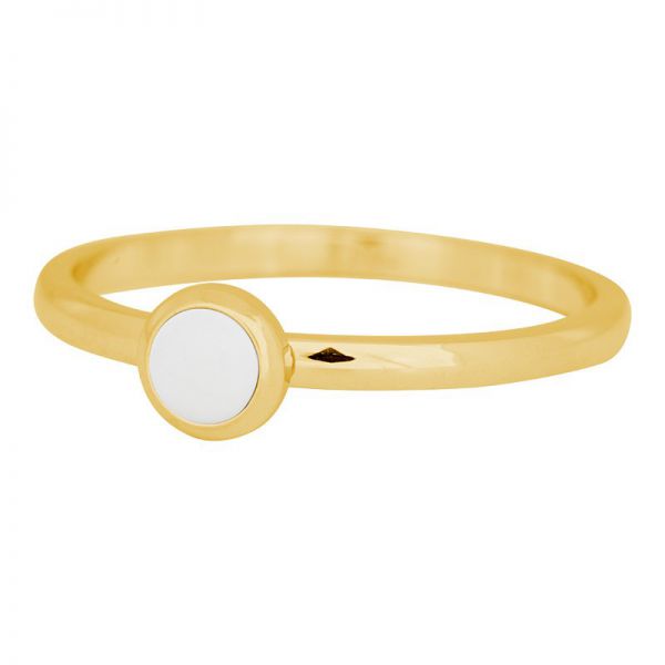 iXXXi Jewelry 1 Bright White Gold colour 2mm