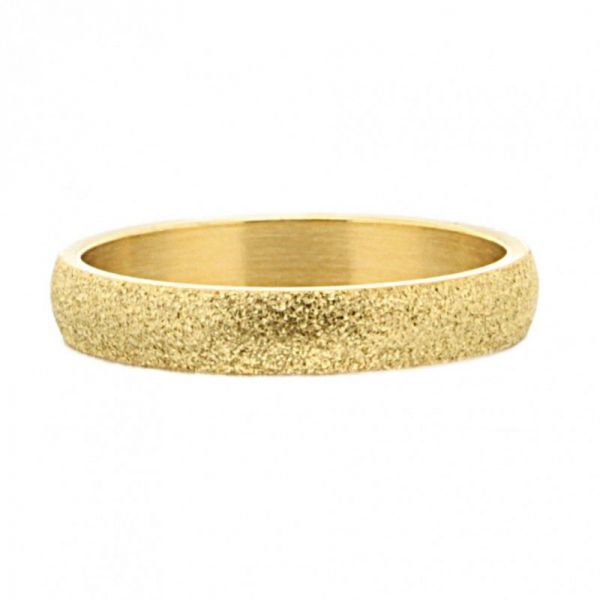 iXXXi Jewelry Sandblasted goud 4mm