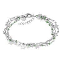 iXXXi Bracelet Kenya zilver (green)