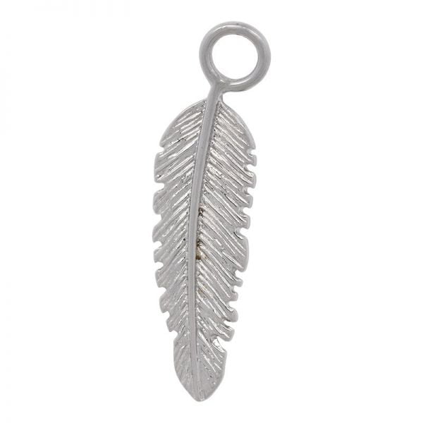 iXXXi Jewelry Charm Feather Zilver
