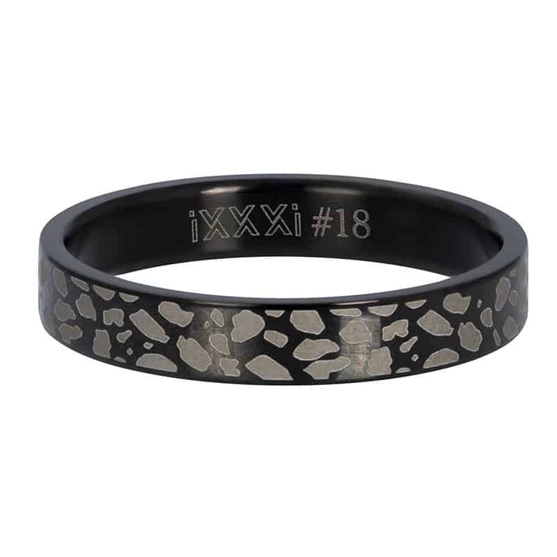 iXXXi Jewelry Vulring 4mm Black Snake