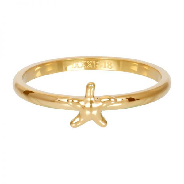 iXXXi Jewelry Vulring Symbol Starfish Goudkleurig 2mm