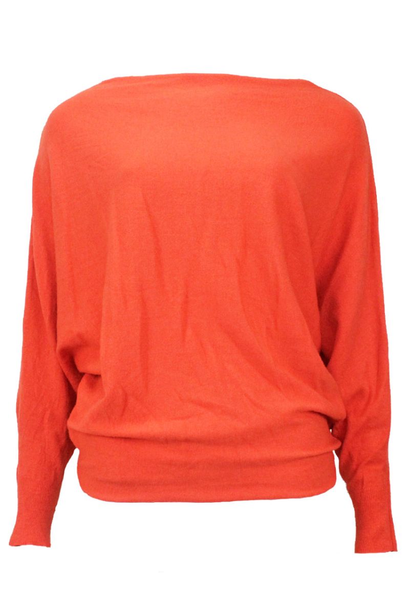Triple Nine Vleermuis Sweater Oranje