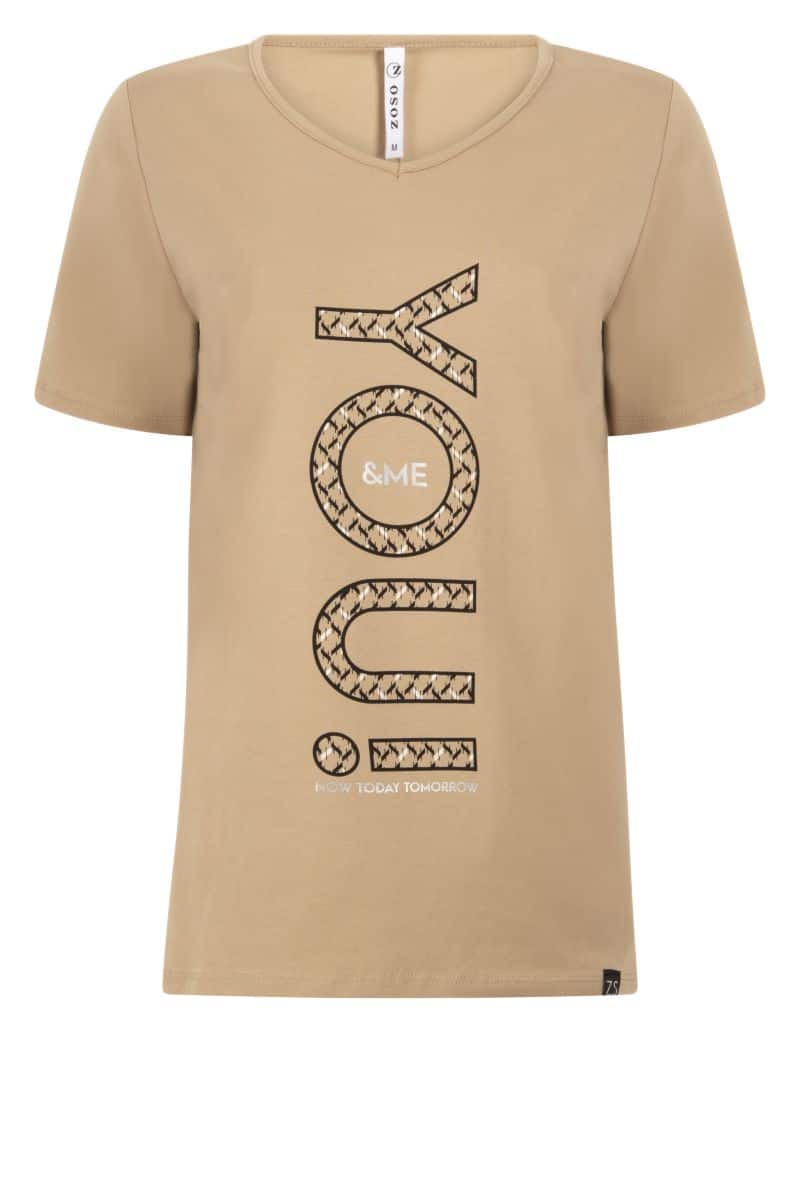 Zoso 221 You T-Shirt With Print Sand