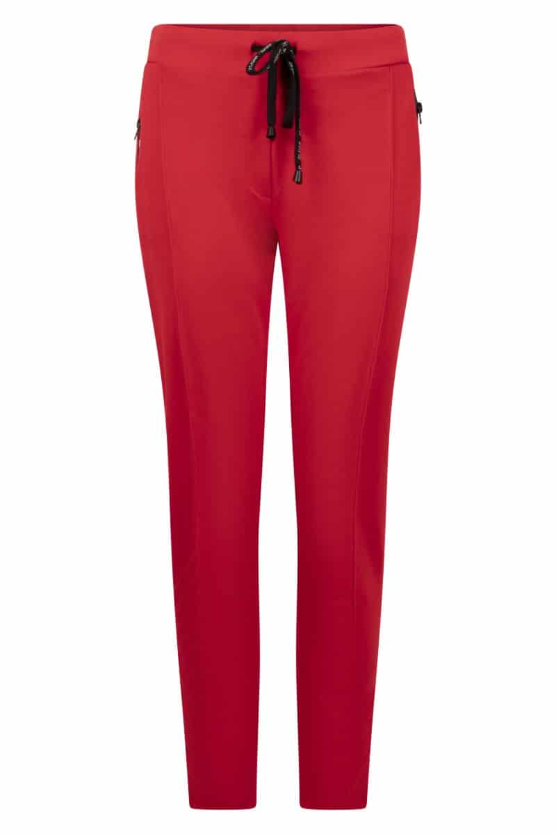 Zoso 221 Hope Sporty Pant With Techzipper Red