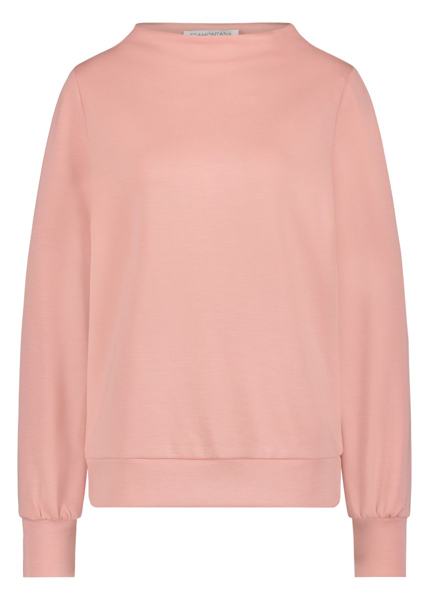 Tramontana Sweater Sleeve Pleat Rose