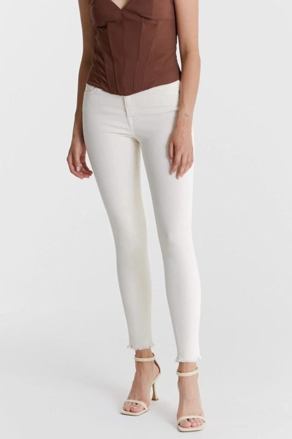 COJ Off White Skinny Jeans Lina
