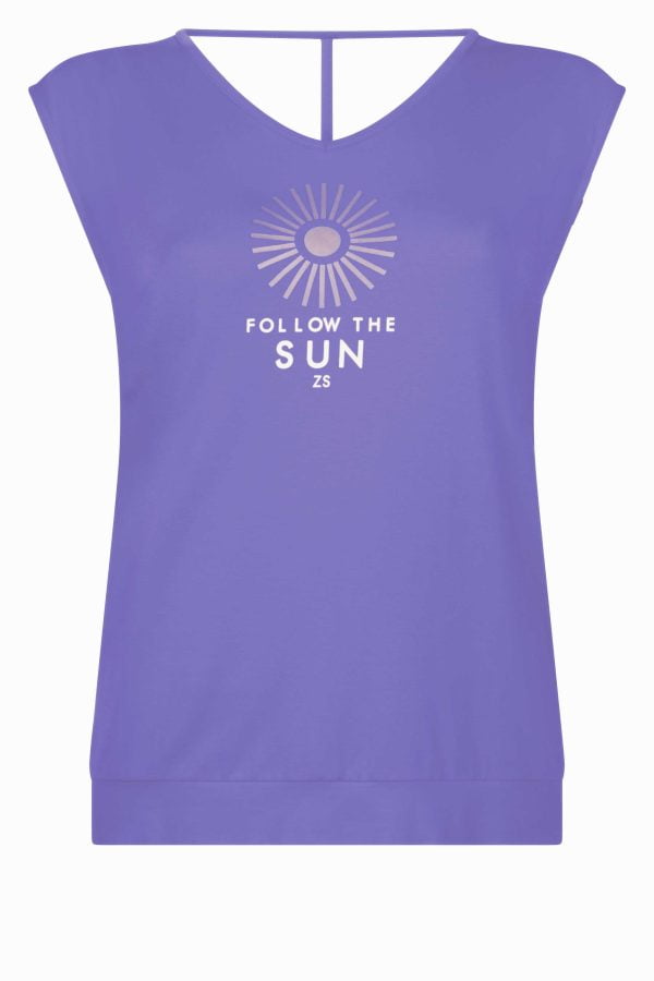 Zoso 223 Fame T-Shirt With Print Purple