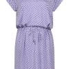 Zoso 223 Helene Printed Dress Purple
