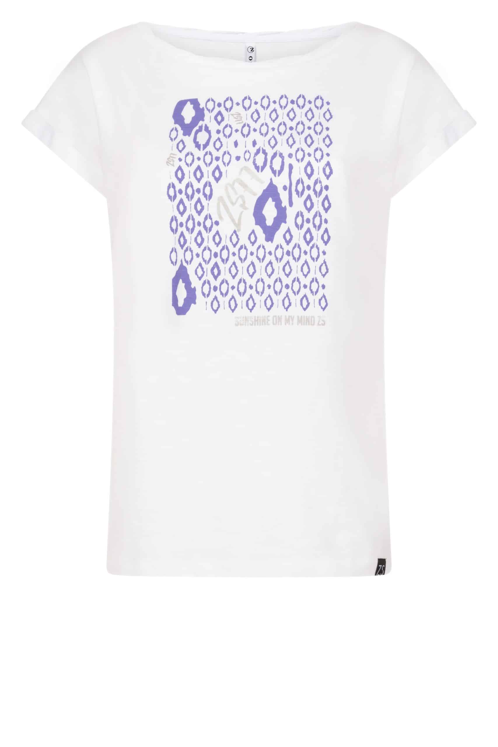 Zoso 223 Rachel T-Shirt With Print Purple