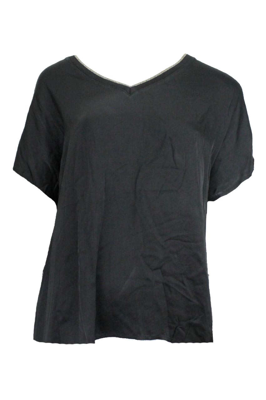 T-Shirt Shiny Black