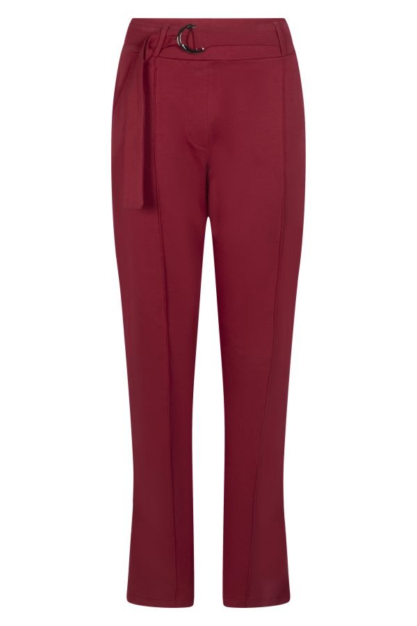 Zoso 224 Vince Wide Sporty Pant Ruby Red