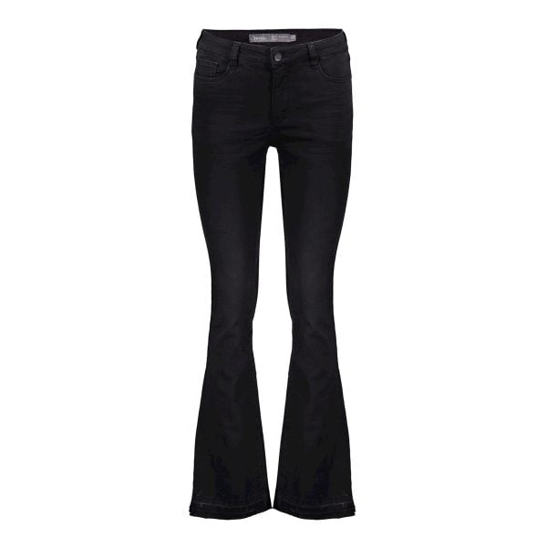 Geisha 21529-10 Jeans Flair Black Denim