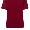 Zoso 224 Annelot Shirt With Flockprint Ruby Red/Tonal