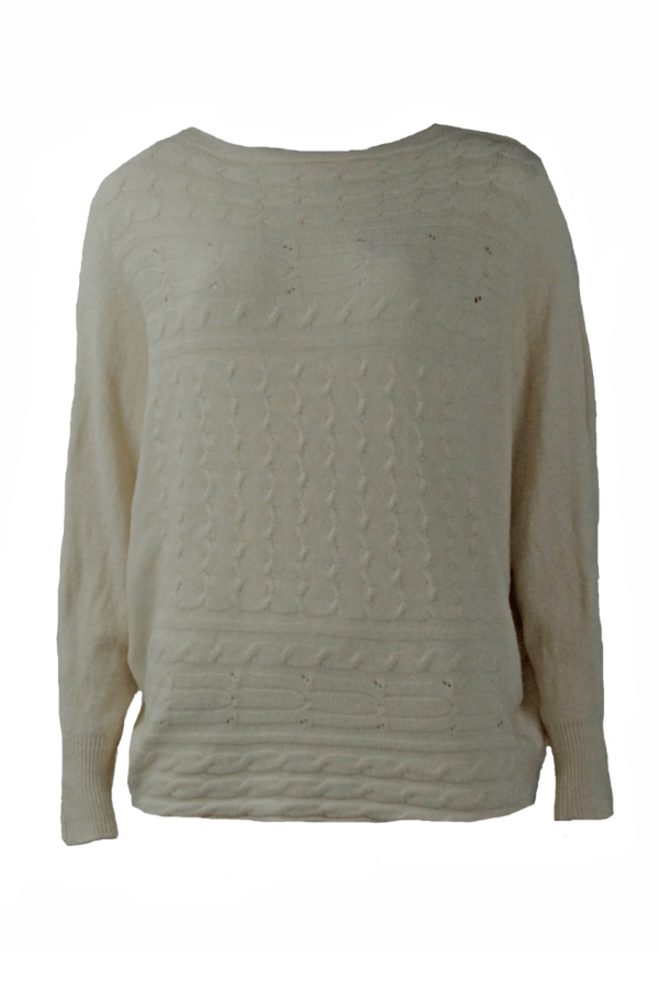 Triple Nine Ruth Knitted Sweater Off-White