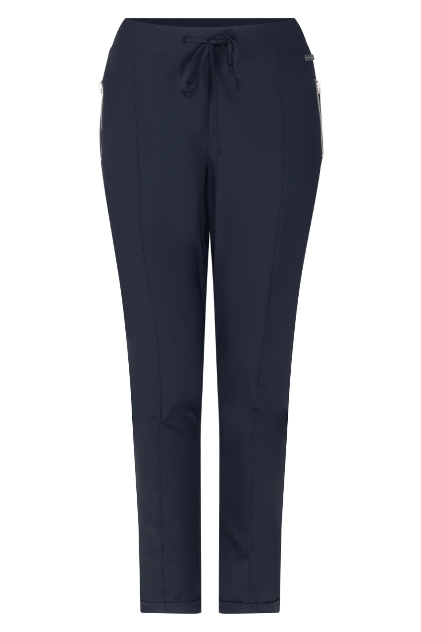 ZOSO 231 Jane Travel Pant With Zippers Black