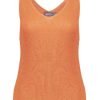 Geisha Singlet Knitted Lurex 34065-70 Orange