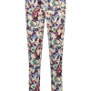 Tramontana Q22-07-101 Trousers Chino Spring Garden Print