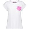 Geisha T-Shirt You Are In The Right Place 32102-41 0ff-White/Pink/Fuchsia.