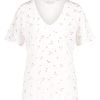 Tramontana D09-07-401 T-Shirt Stars Foil Off White