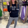ZOSO 231 Becky Sweat With Print Navy/Off White