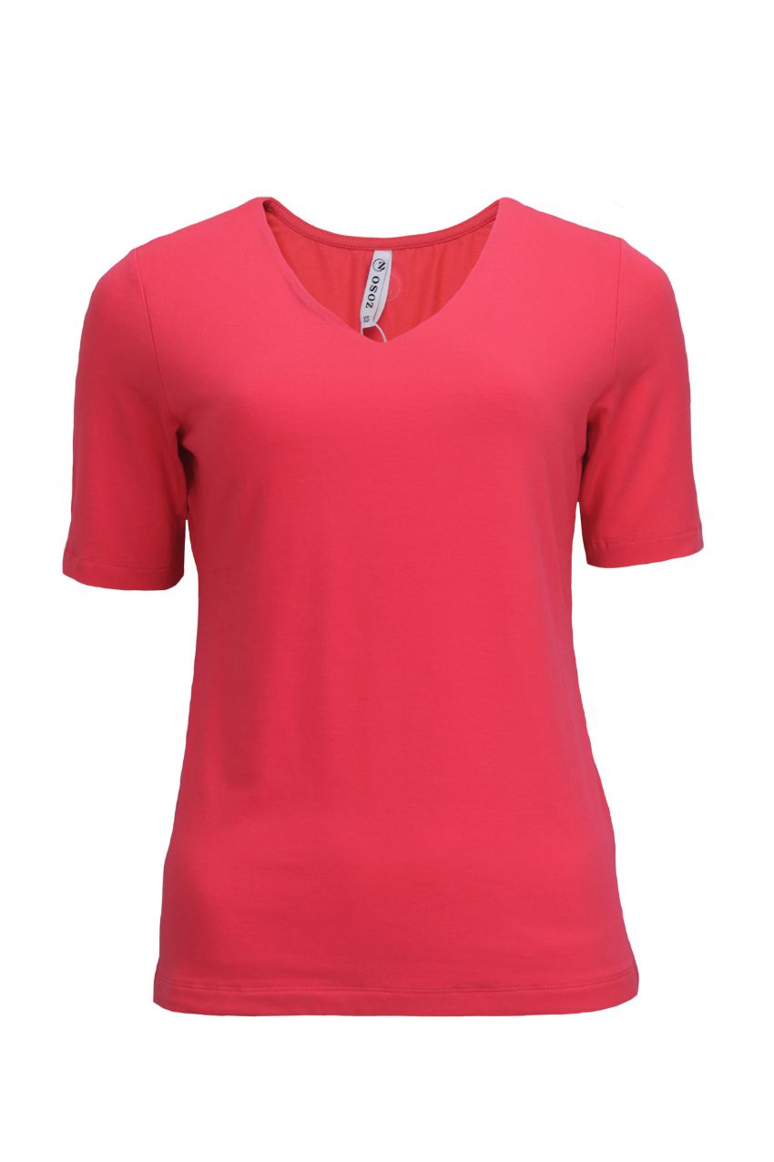 ZOSO 231 Lyan Luxury Basic Shirt Pink