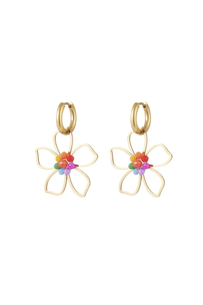 Earrings Wild Flower Multicolor