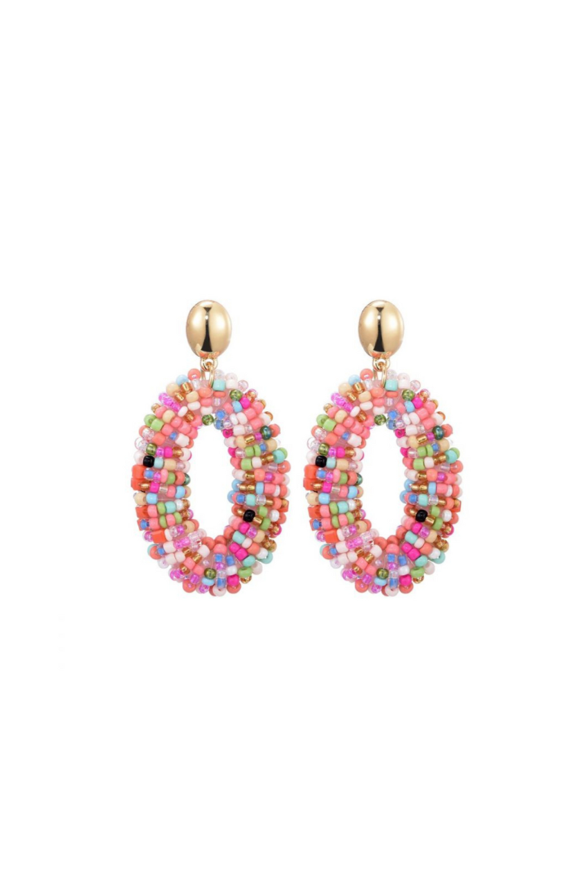 Anna Statement Earrings Colorful