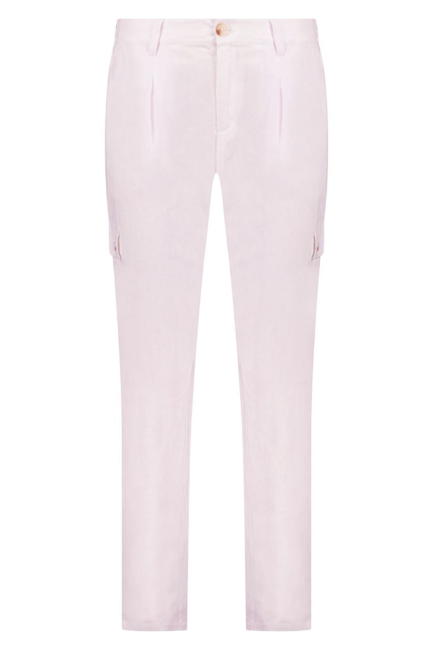 Tramontana F02-08-103 Trousers Casual Linen Mix Blossom