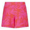 Zoso 232 Heaven Printed Travel Short Fiery Red/Multicolor