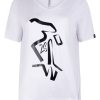 Zoso 232 Amani T-Shirt With Print White/Black