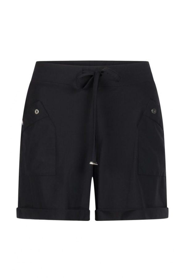 Zoso 232 Francis Travel Short With Details Black