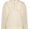 Tramontana C04-09-601 Sweater Zipper Embroidery Cream