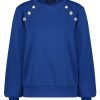 Tramontana C20-09-601 Sweater Sailor Details Bright Blue