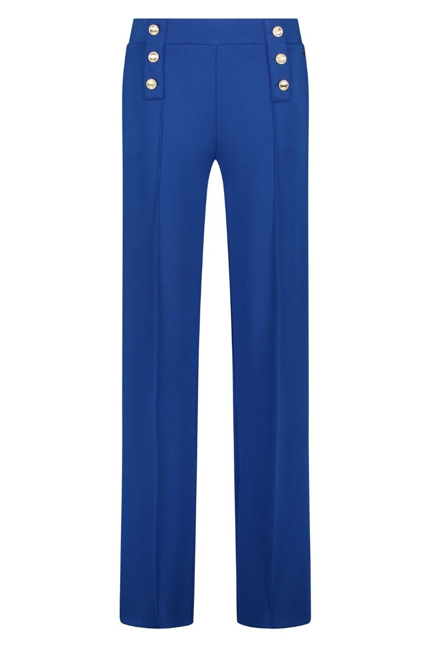 Tramontana C20-09-101 Pants Wide Leg Bright Blue