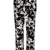 Zoso 234 Pant Emmy Printed Crepe Black/ Taupe