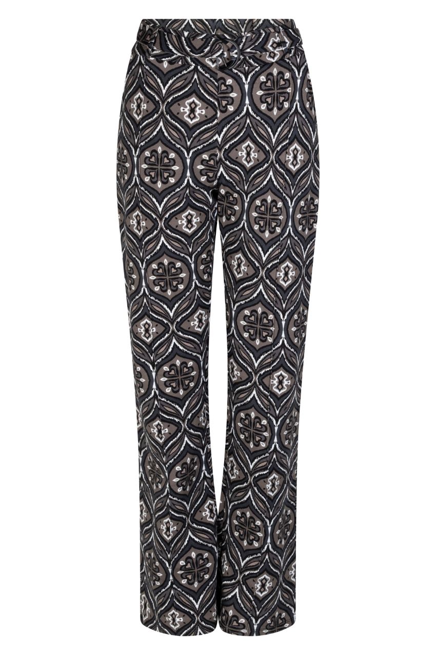 Zoso 234 Pant Donna Sporty Printed Taupe/ Carbon