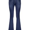 Geisha 31501-10 Jeans Flair Seam Mid Blue Denim