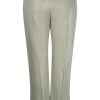 ZOSO 241 Vince Coated Luxury Flair Trouser Green
