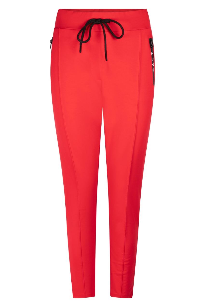ZOSO 241 Hope Sporty Trouser With Techzipper Red
