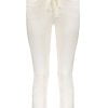 Geisha 41012-10 Jeans Jog Turn-up Off-white