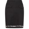 ZOSO 242 Simone Sporty Skirt With Print Black/White