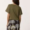 Tramontana D09-12-201 Skirt Palm Print Blacks
